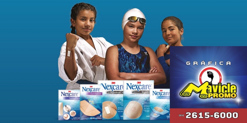 Nexcare lança uma campanha com o novo posicionamento   Guia da Farmácia   Imã de geladeira e Gráfica Mavicle Promo
